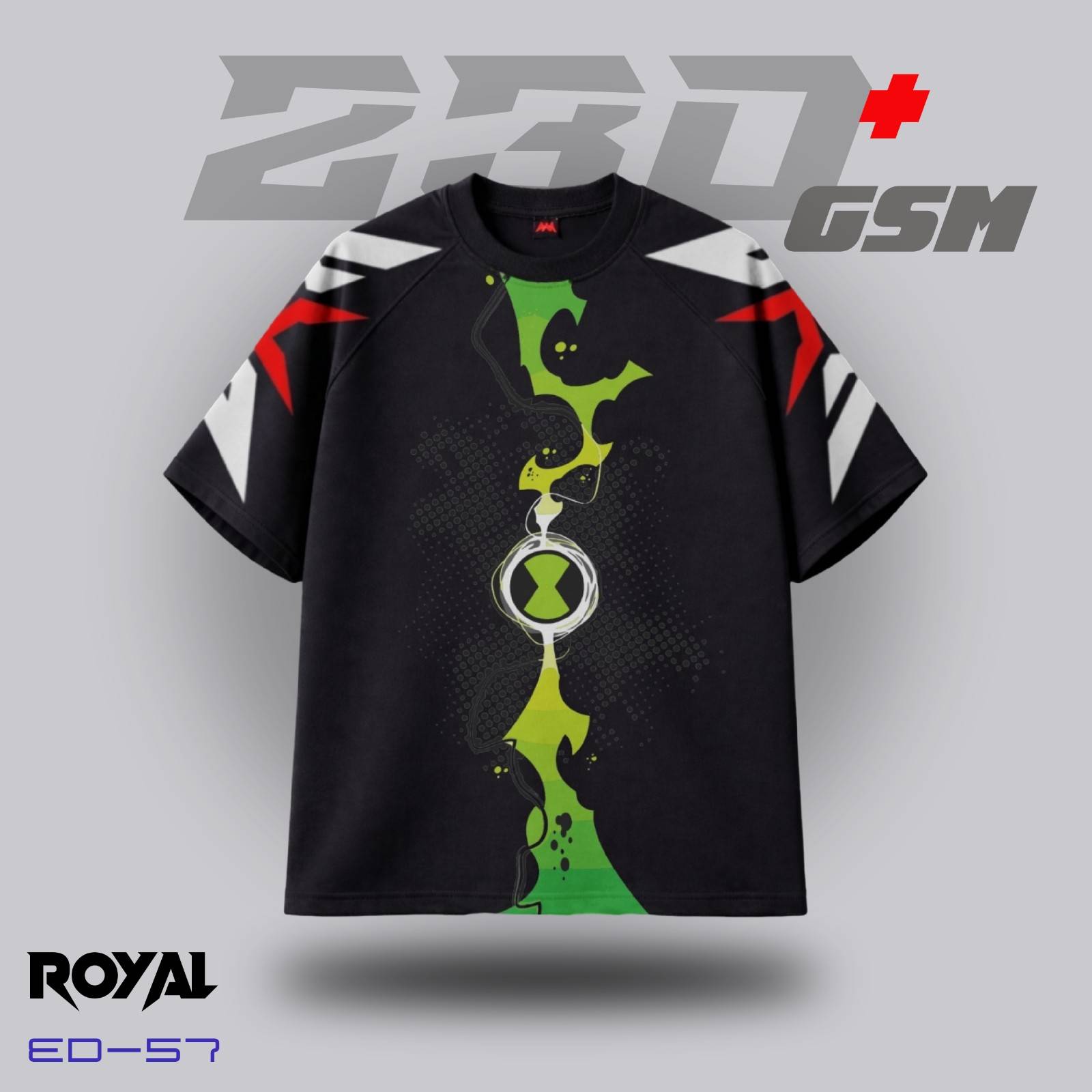 ⌚ "OMNITRIX POWER" Iconic Oversized T-Shirt | ED-57