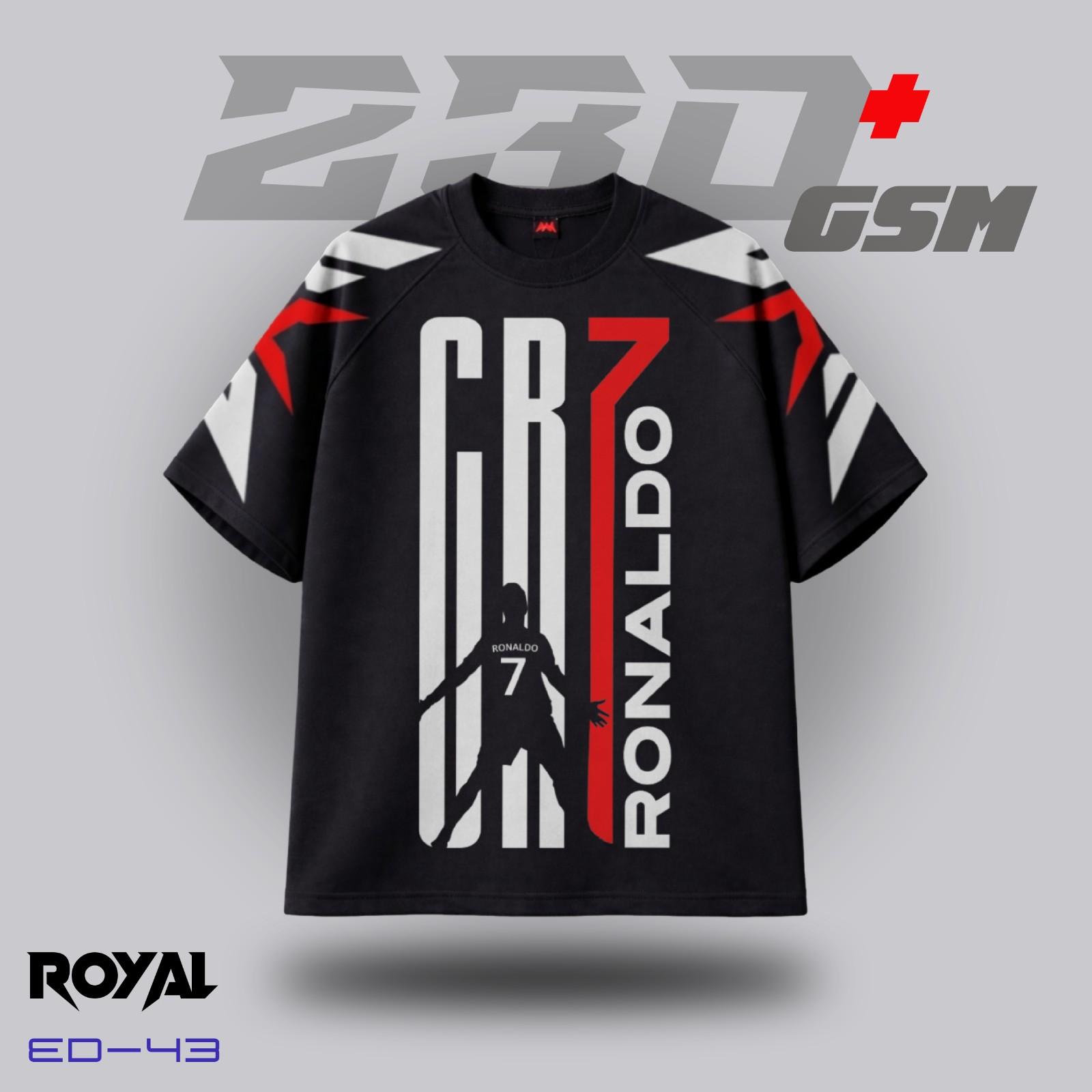 🐐 "CR7 LEGACY" Iconic Oversized T-Shirt | ED-43