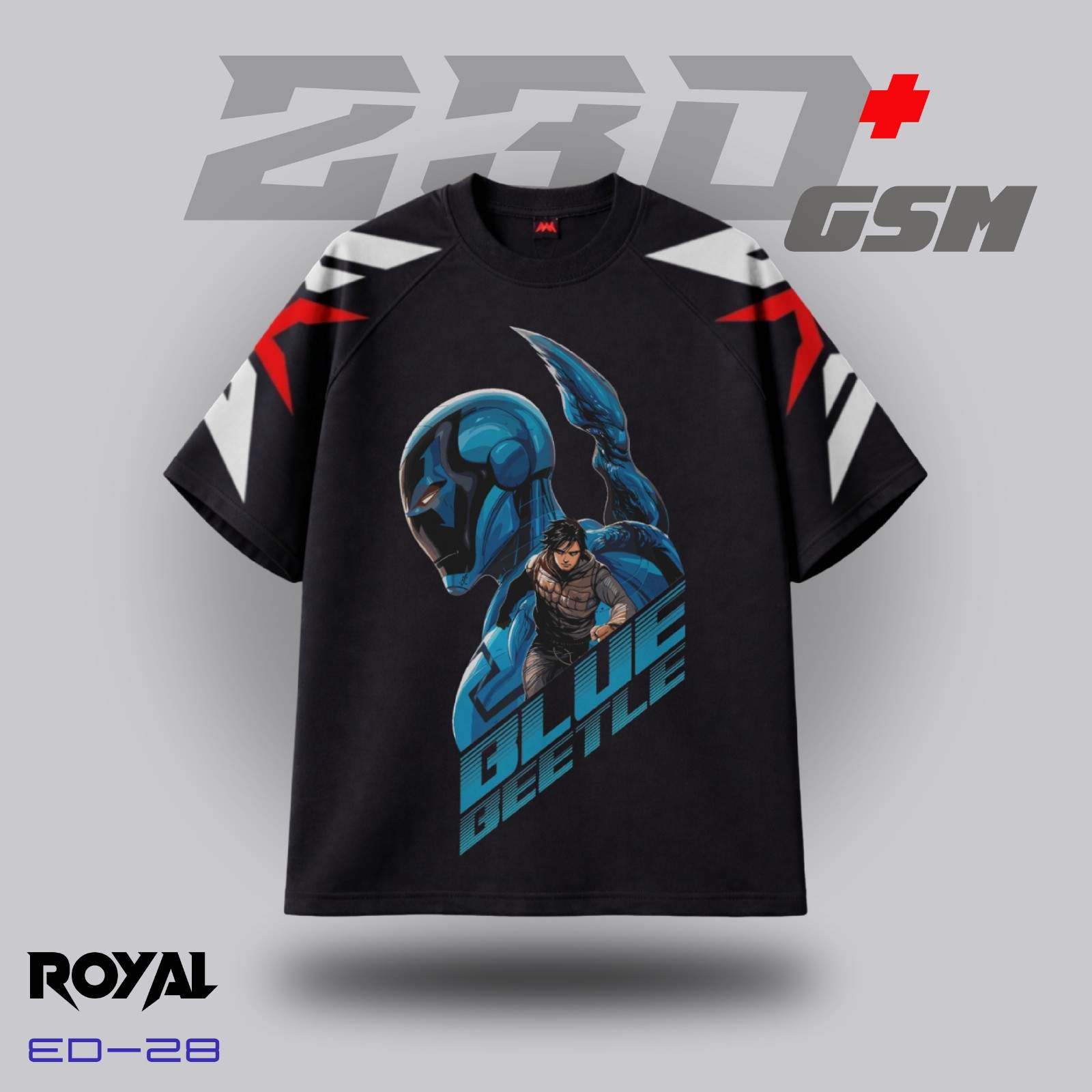 ​Blue Beetle Iconic Oversized T-Shirt | ED-28