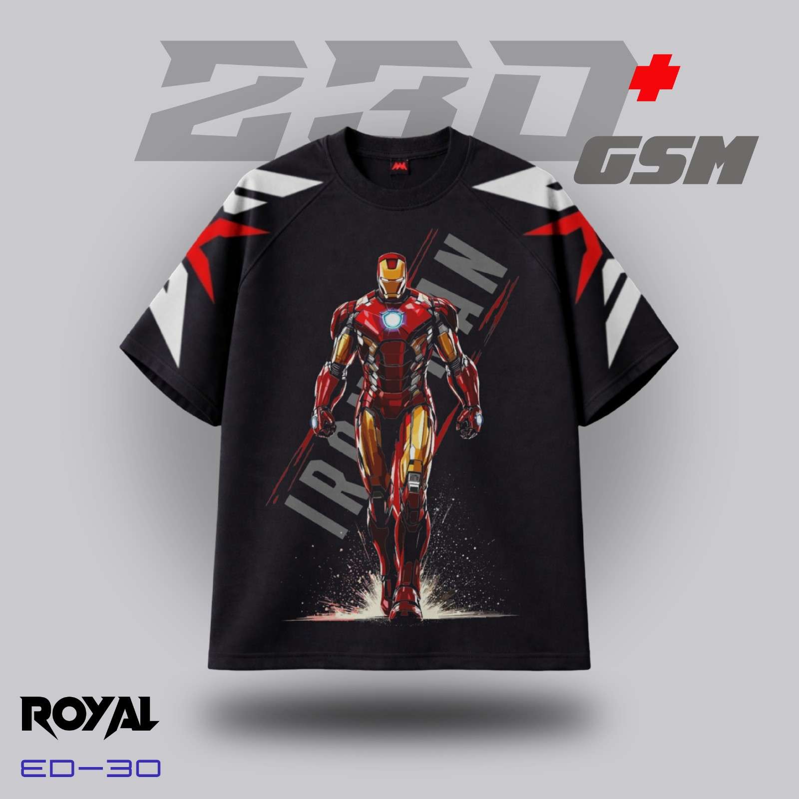 Iron Man - Armored Avenger Iconic Oversized T-Shirt | ED-30