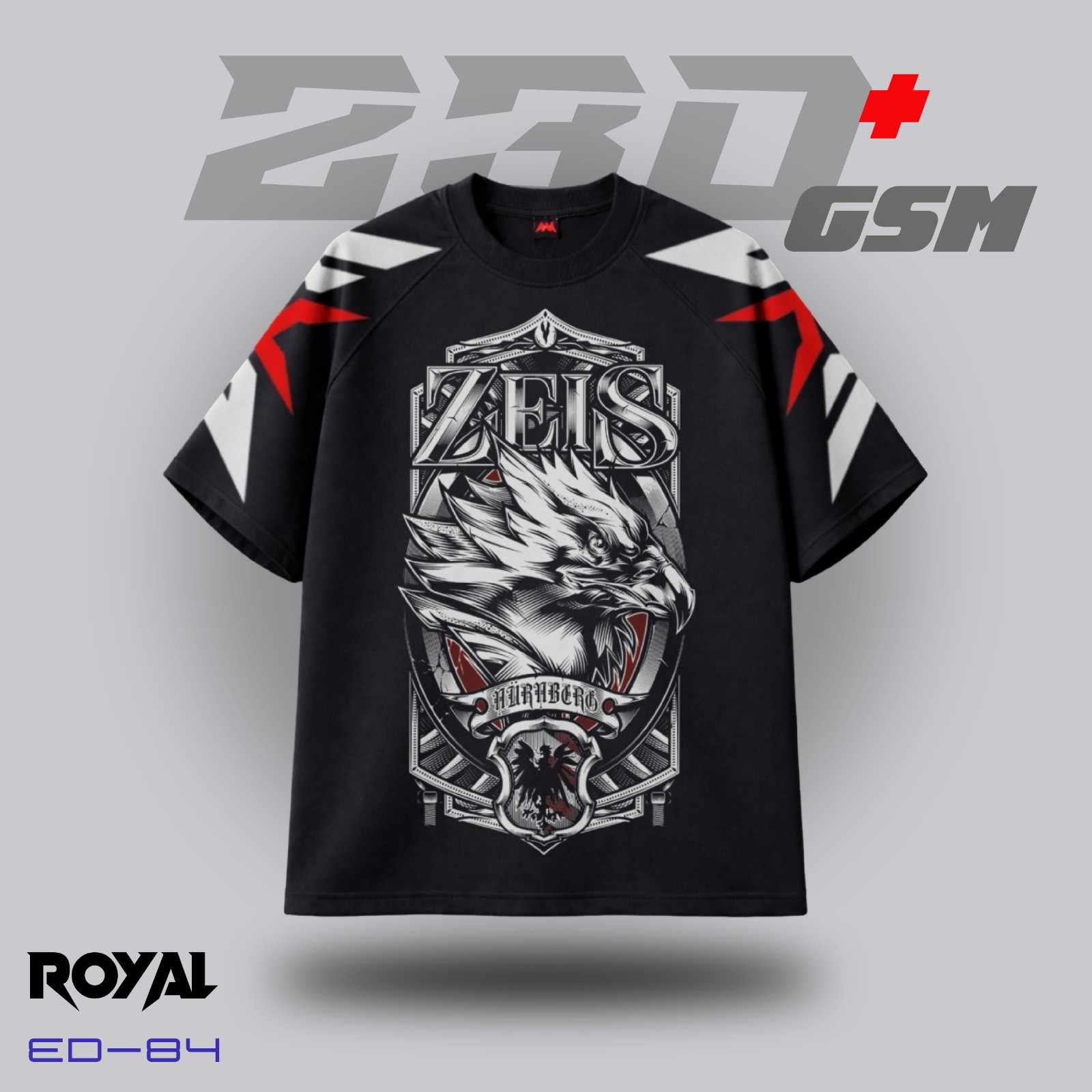 🏛️ "ZEIS NÜRNBERG" Iconic Oversized T-Shirt | ED-84
