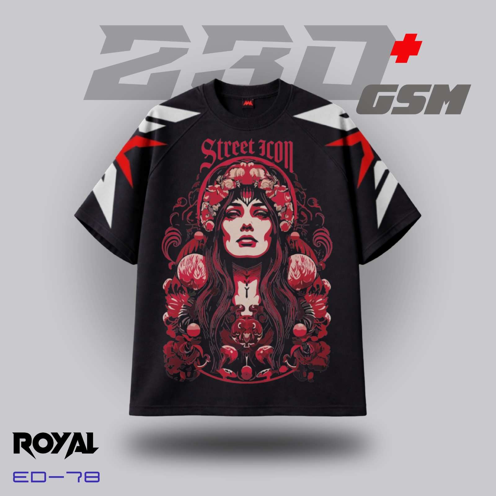 🛹 "STREET ICON" Iconic Oversized T-Shirt | ED-20