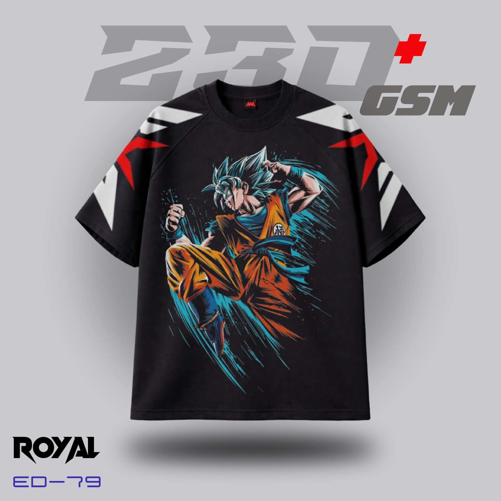 🔥 "GOKU ULTRA INSTINCT" Iconic Oversized T-Shirt | ED-79
